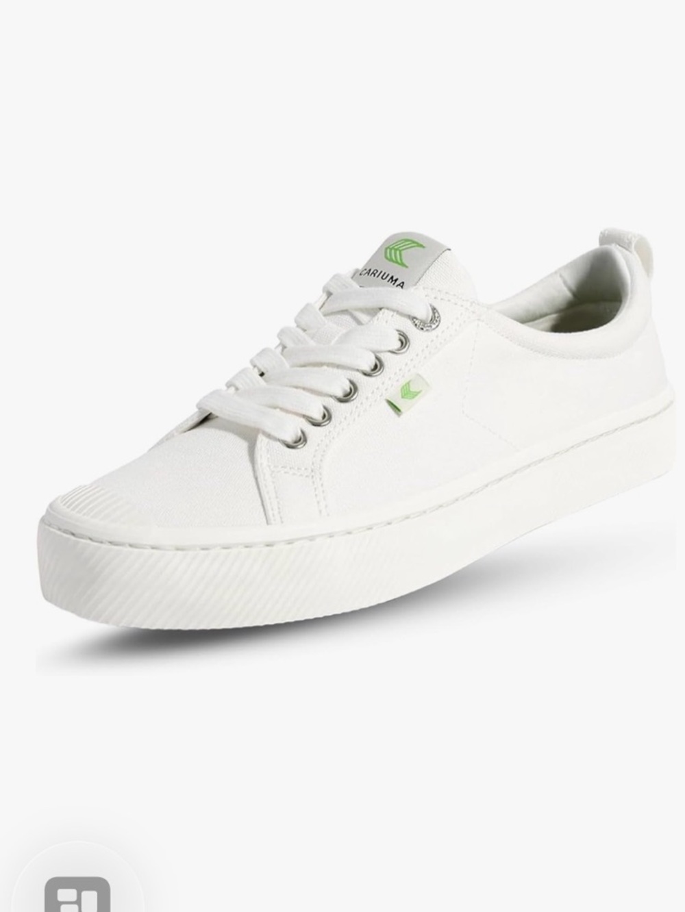 Cariuma Oca Low Off-White Canvas Sneaker Men’s    size 10